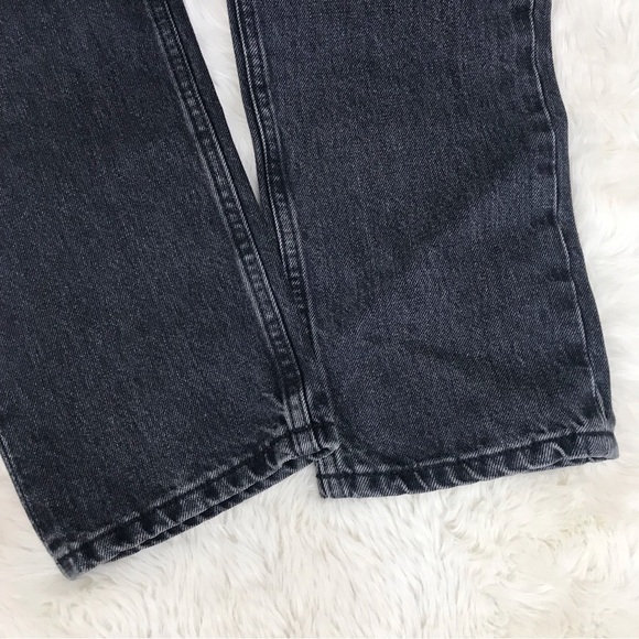 EVERLANE The 90s Cheeky Ankle Jean High Rise Straight Leg Black Size 26 New - Picture 10 of 15